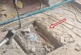 Kéo sợi dây lạ nhô lên từ nền nhà, người thợ không ngờ thứ xuất hiện sau đó trị giá hơn 70 tỷ đồng