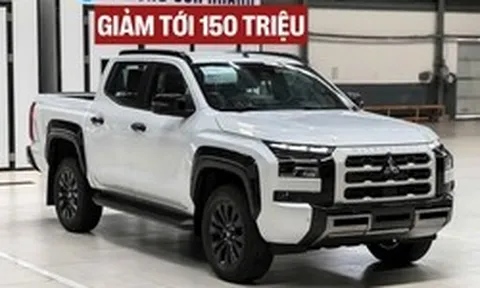 Mitsubishi Triton ‘dọn kho’ giảm giá tới 150 triệu đồng tại đại lý: Bản ‘full’ còn hơn 770 triệu, cạnh tranh Ranger Wildtrak