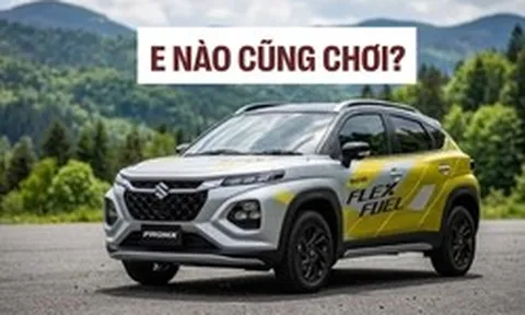 Suzuki Fronx dự kiến thêm bản có thể chạy với xăng 100% ethanol ngay tháng sau, nếu về Việt Nam sẽ là một 'cú hích'