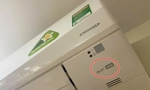 1 nút ẩn giúp bật điều hòa không cần dùng điều khiển