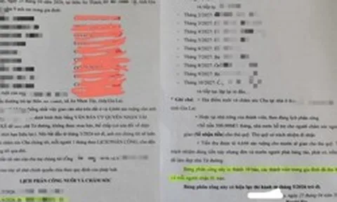 Bảng phân công của 1 gia đình 9 người con đang xôn xao MXH: Chi tiết đến đau lòng!