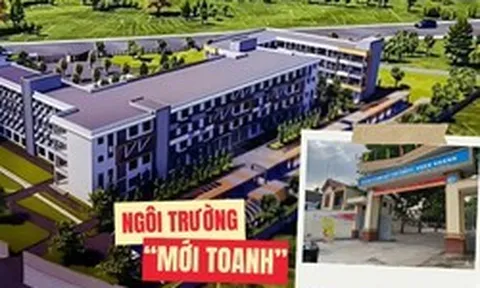 Tháng 9 này, Hà Nội có thêm một trường THPT công lập được xây MỚI TOANH: Tổng đầu tư gần 300 tỷ, diện mạo mới "đẹp ơi là đẹp"!